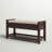 Alexandria Wood Storage Bench, Shoe Rack with Cushioned Seat and Drawers, Multipurpose Entryway Storage Bench-1395311647-1466329346