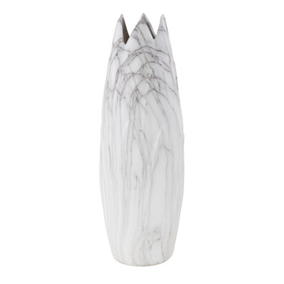 Vase en céramique marbré