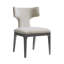 Chaise d'appoint de salle à manger en bois de hêtre Eloria-393169944