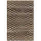 Addy Handmade Black, Brown Rug