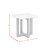 2PC Occasional Marble Table Set In White