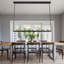 Lustre linéaire 7 lumières pour îlot de cuisine / îlot-677547338