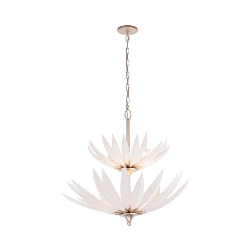 Zanara 2-Tier Pendant, Gold Dust