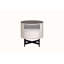 Anemarie 45cm W Metal Bedside Table-1215296444