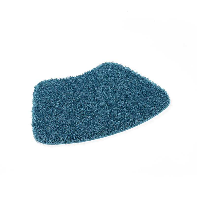 Curve Bath Mat, Blue