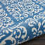 Tapis bleu Florissant-27321224