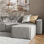 Canapé modulaire avec repose-pieds 5 pièces Bridgetown-627919183