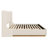 Buzio Upholstered Wood Base Bed-412460810-412460815