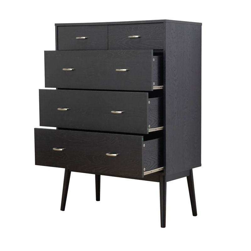 Commode 2 + 3 tiroirs polyvalente et pratique pour la chambre à coucher et le salon