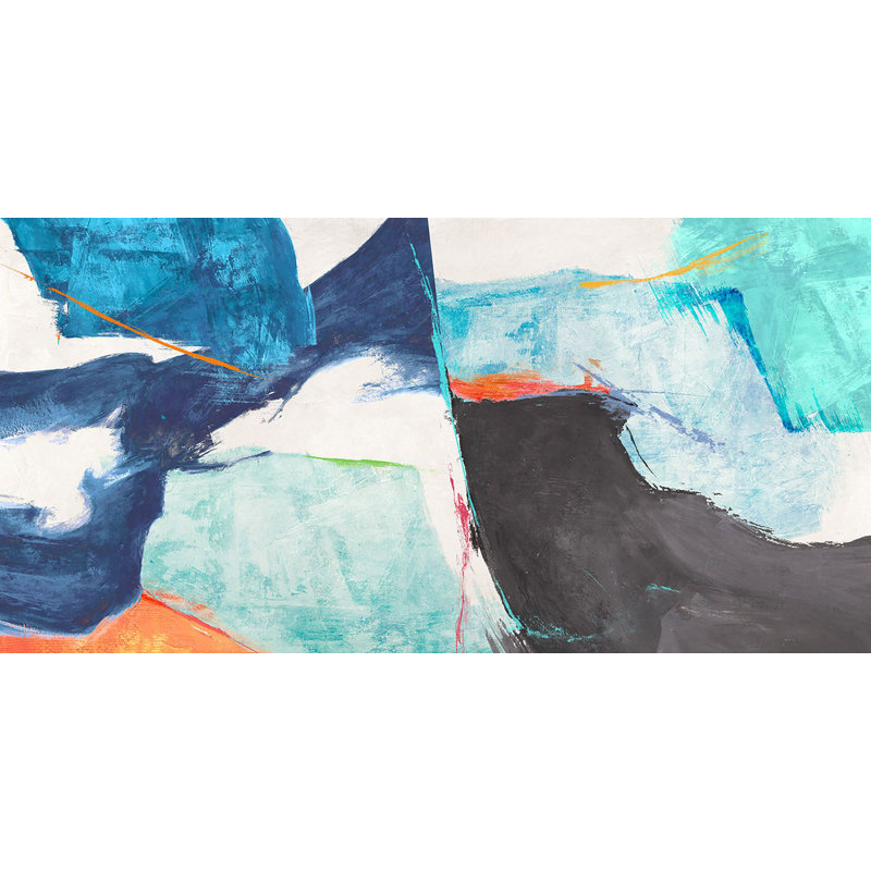 High Tide by Jim Stone - Wrapped Canvas Painting, 50cm H x 100cm W x 4cm D
