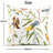 Throw Pillow Case 26x26 Inch - Colorful Flowers Decoration Pillow Cover Vintage Pillows Cover Outdoor Farmhouse Plant Cushion Case for Home Couch Bed Sofa-118588475