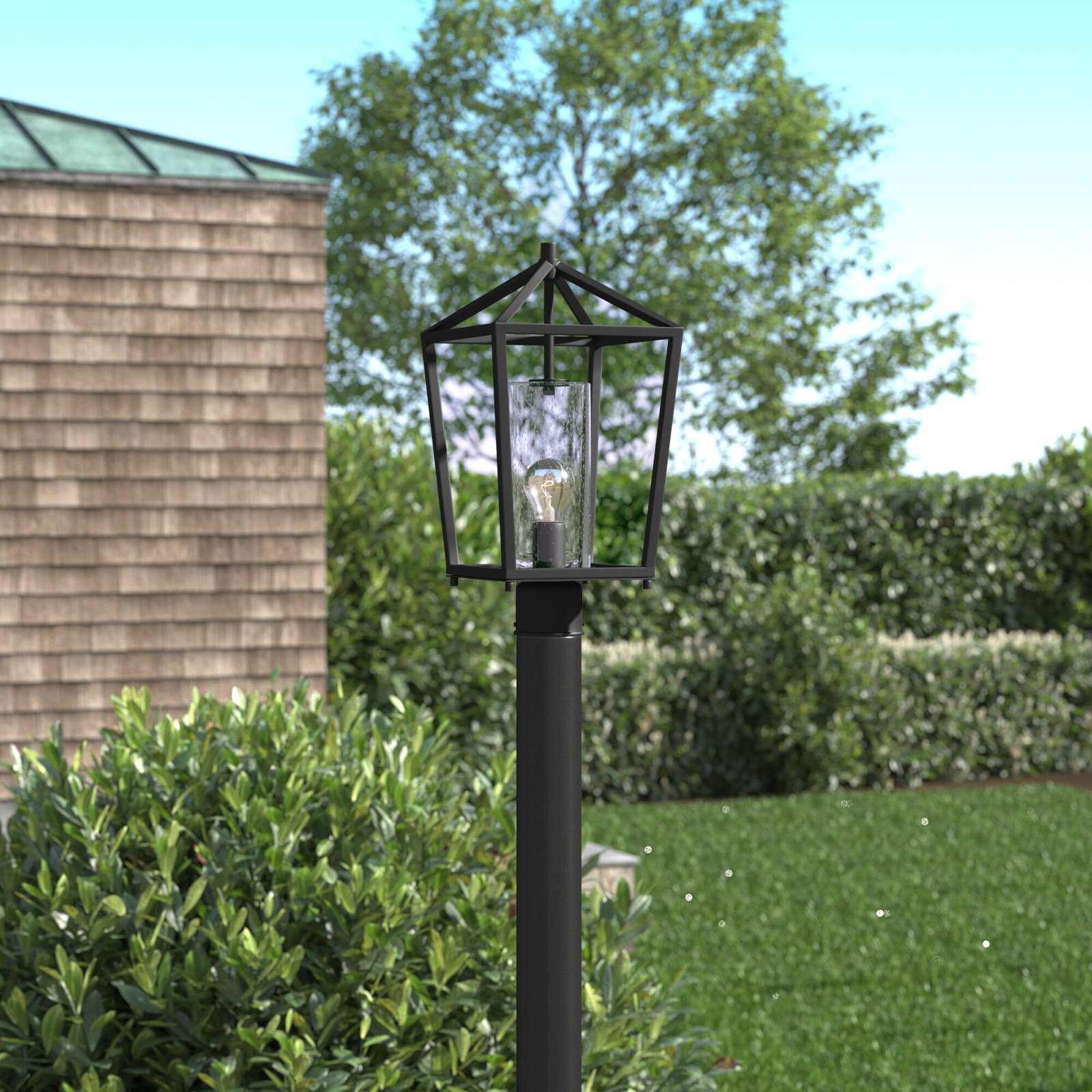 Alicia Seeded Outdoor Lantern Head
