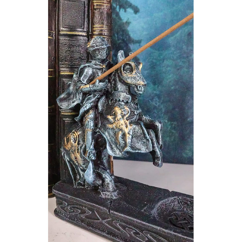 Hanz charge un chevalier cavalerie croisé templier