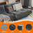 Comfortable and Stylish Corduroy Bean Bag Chair for Relaxation and Versatile Use in Various Spaces.