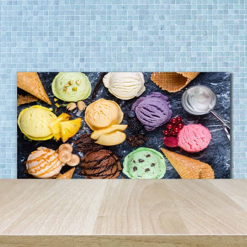 Luetta 50cm W x 100cm L Glass Peel and Stick Panel