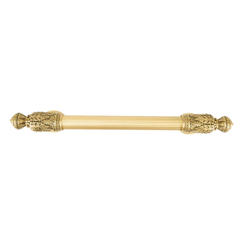 TOULOUSE 10" C TO C APPLIANCE PULL; MUSEUM GOLD FINISH