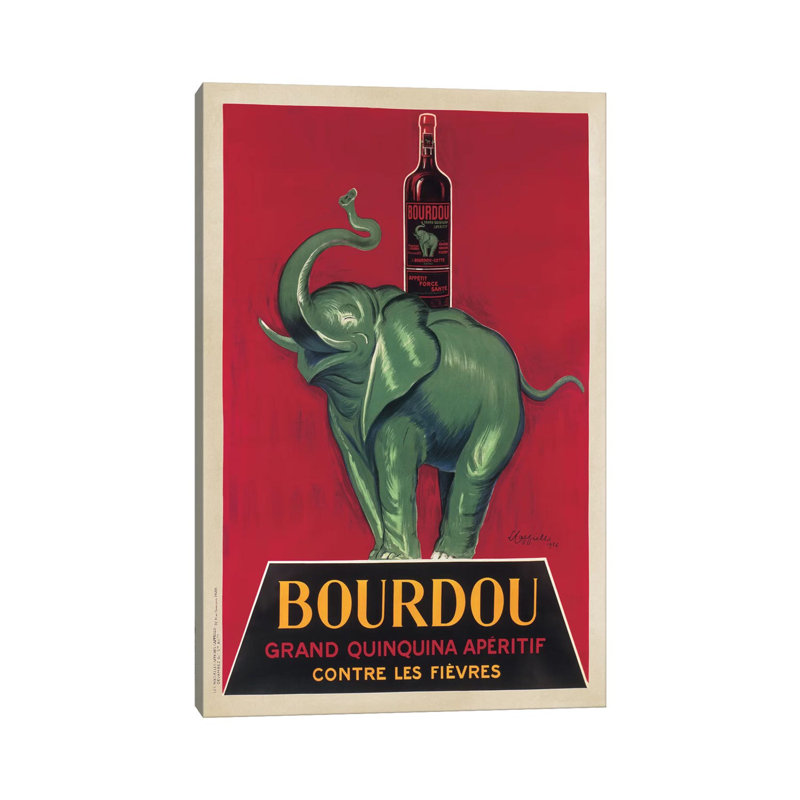 Bourdou by Leonetto Cappiello - Wrapped Canvas Print, 152.5 cm H x 101.5 cm W