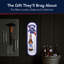 Thermomètre à ruban bleu American Art Decor Pabst - signe rétro intérieur / extérieur