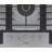800 Series,30' Gas Cooktop,5 Burner,SS