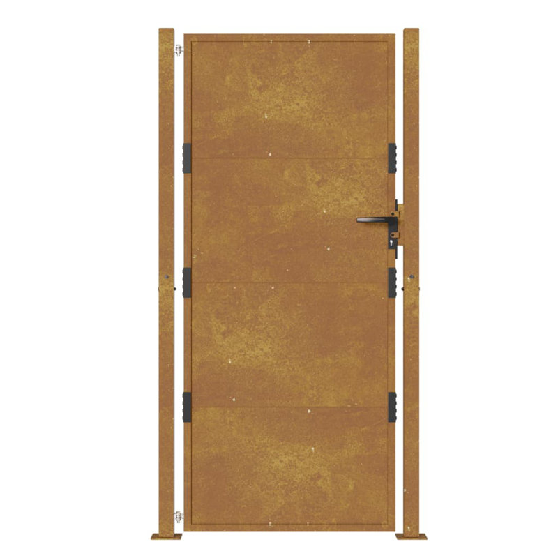 Amalle Brown Metal Gate, 205cm H x 105cm W
