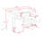Rolling Kitchen Island with Drop Leaf, Trash Can Cabinet, Pull-Out Cabinet and Power Outlet-2027195260
