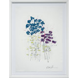 Love Me Floral I Print by Robert Robinson