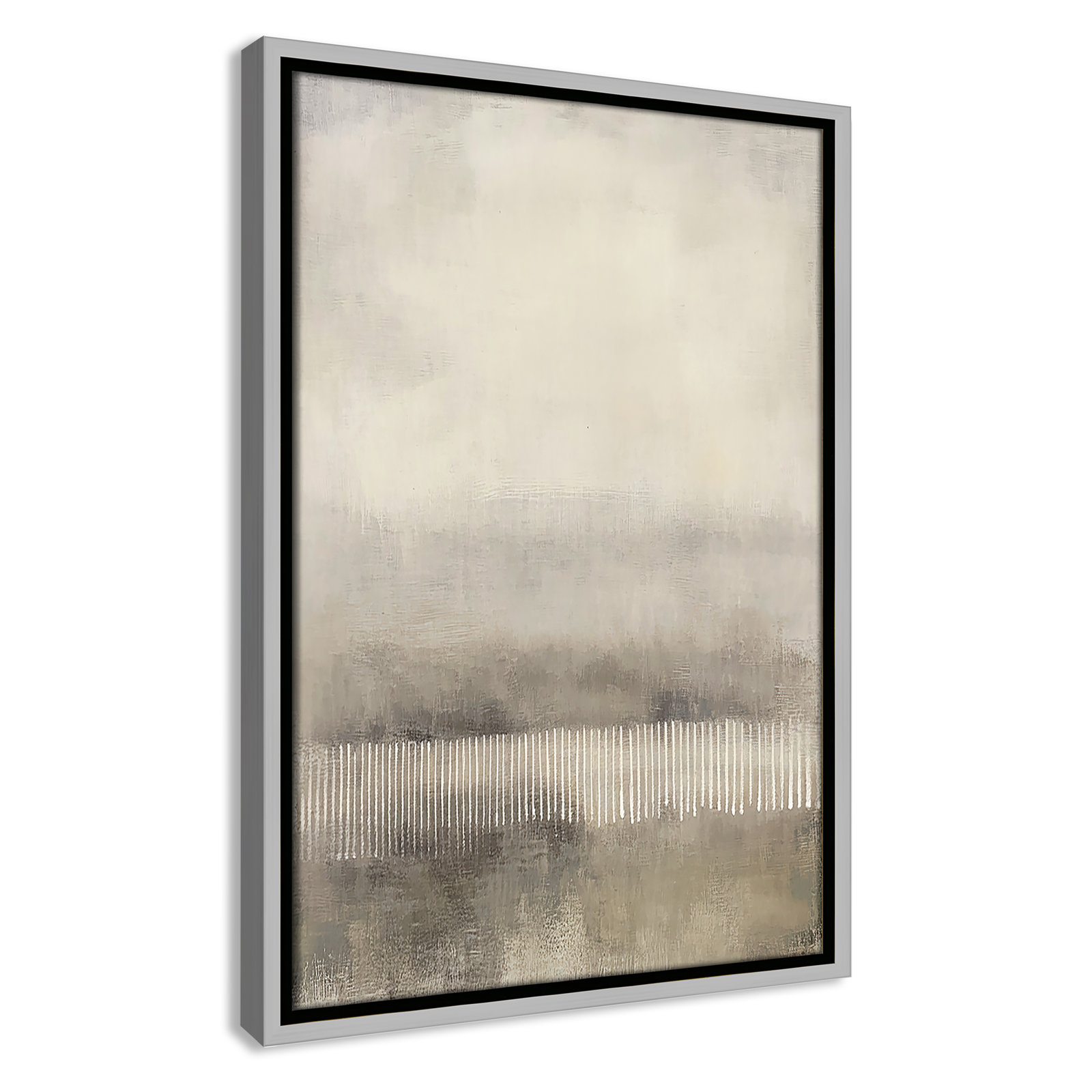 Balanced Silence I Print by Irena Orlov, 19.5" H x 13.5" W, Silver Floater