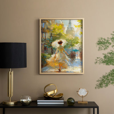 «WOMEN Series Dccxxxxx», reproduction encadrée - bois massif