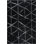 Rapture Contemporary Celestial Black/Silver Gray Area Rug