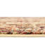 Tapis beige / rouille à motif géométrique Alameda-373693026