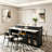 Kitchen Island with Extendable & Rotating Table