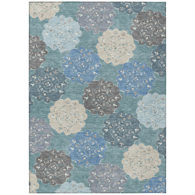 Machine Washable Indoor/Outdoor Adalaide ACN2353 Casual Rug