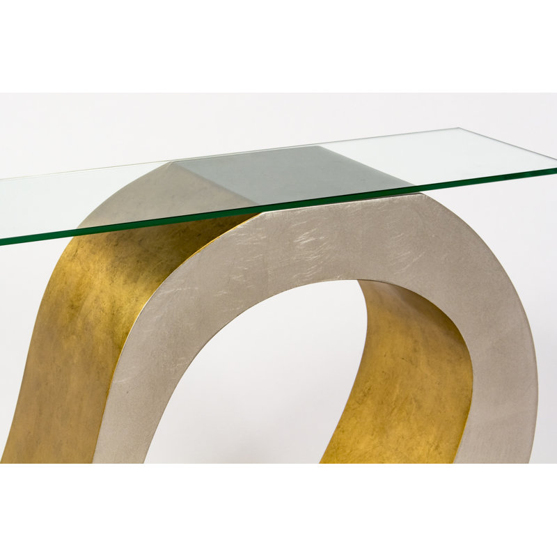 48'' W Glass Console Table