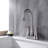 Widespread 2-handle Bathroom Faucet with Drain Assembly-72387027