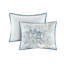 Très grand / très grand lit - Housse de couette réversible en coton à motif floral, style chic décontracté, médaillon, revers imprimé, fermeture à boutons, imprimé, deux motifs, informations sur le savoir-faire artisanal-129844867