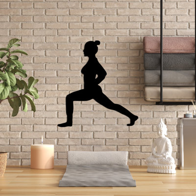 Elegant Decorative Metal Wall Accessory, Black, 20.1 x 21.7 inches | 100% Metal Construction, Thickness: 0.06 inches | Ideal for Modern Home Decor, Durable and Stylish Design for Any Room