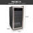 NutriChef Single Zone 13.6'' Freestanding 15 Bottle Wine Refrigerator