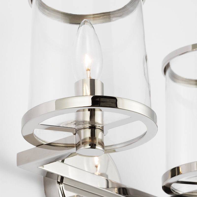 Reynolds 2 - Light Dimmable Vanity Light, Polished Nickel