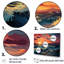 Rainbow Beach Sunset II - décoration murale encadrée océan-97044784-97044789