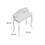 Meridian 87cm W Rectangle Writing Desk