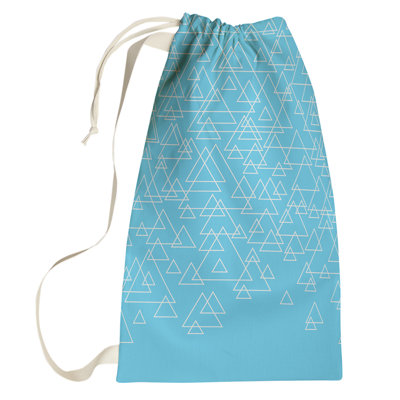 Kitterman Fabric Laundry Bag with Handles