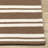 Palma Hand Woven Performance Stripe Brown Fabric Rug-103897893