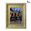 Cadre photo raffiné 11 pièces x 11 po or antique 11 po pour manteau de cheminée