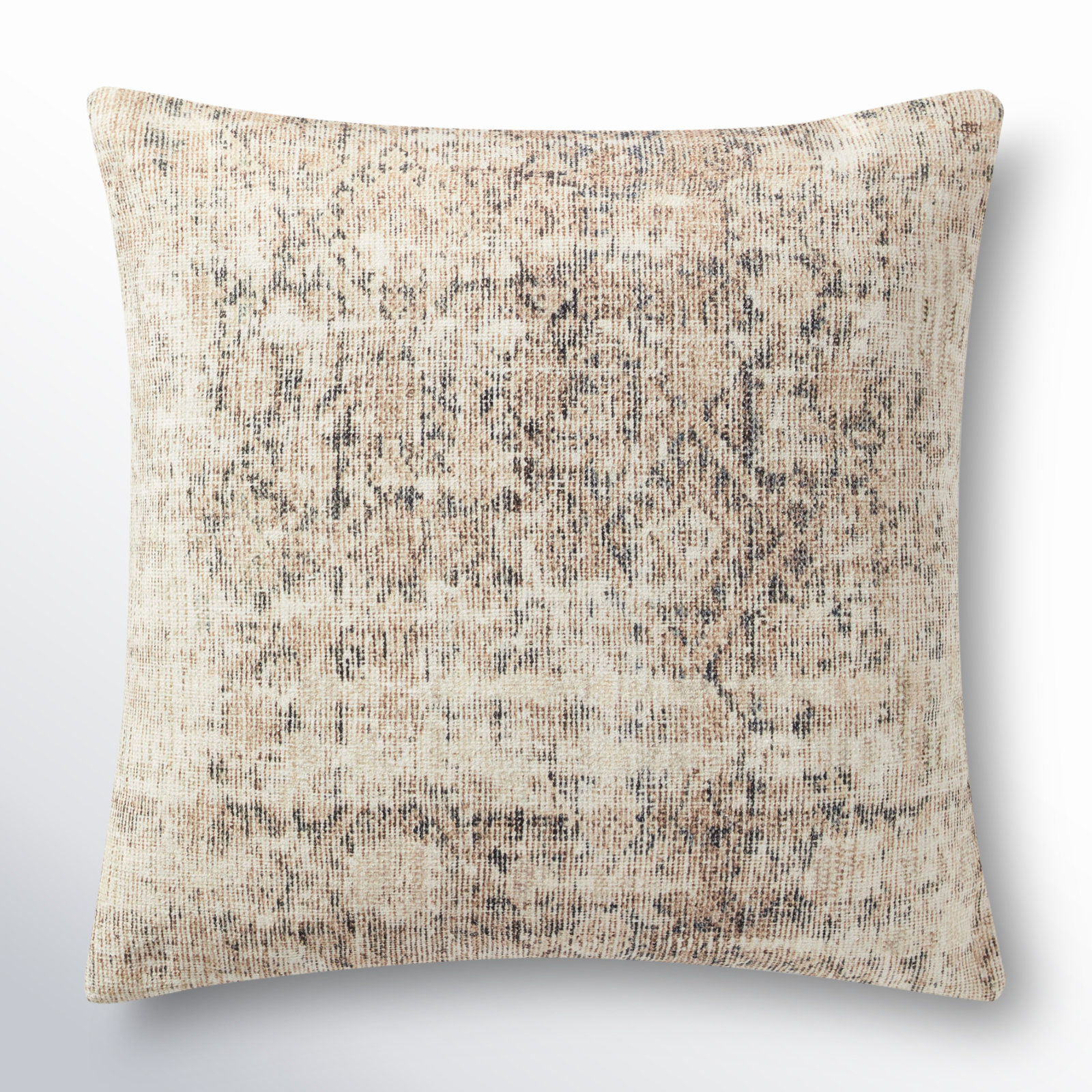 Larkspur Damask Throw Pillow, Polyester/Polyfill