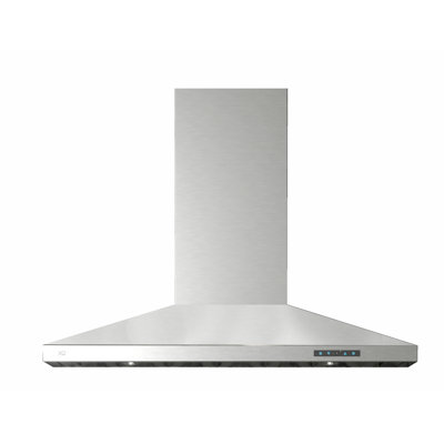 42" Fabriano 600 CFM Ducted Wall Mount Range Hood in Stainless Steel