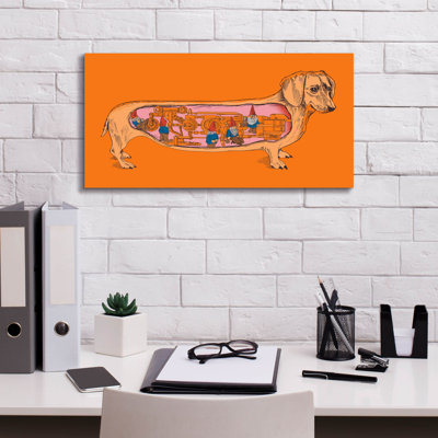 " Dachshund " by Rachel Caldwell
