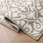 Feya Machine Woven Synthetic Damask Aera Rug in Green/White-37698428-51184570