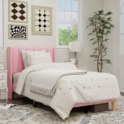 Upholstered Platform Bed Frame