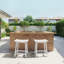 Tabouret de comptoir de cuisine Backless-778717201-773046084