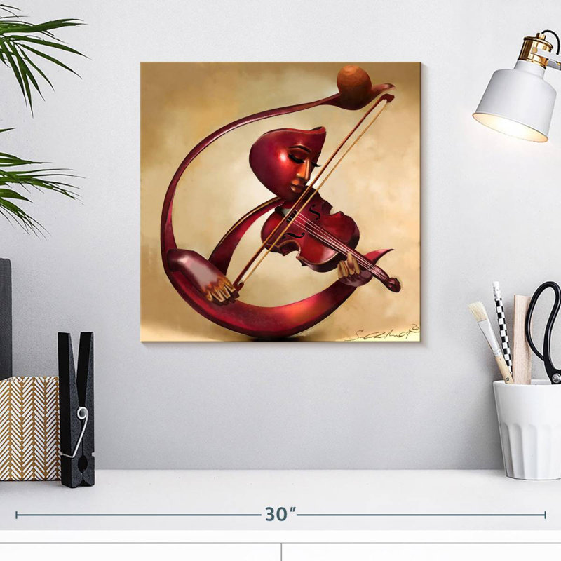 Leisha Ethereal Strings, 16" H x 16" W